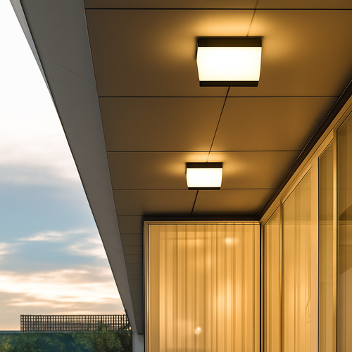 applique murale extérieure à led économique pour éclairage extérieur