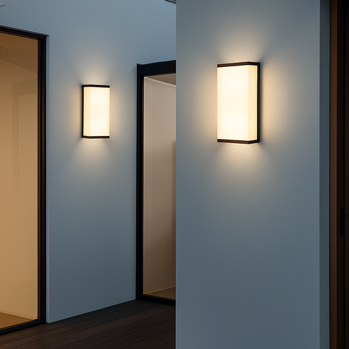Applique murale extérieure Led moderne étanche IP65 balcon jardin clôture lumières porche extérieur lumière applique murale extérieure 110v 220v - vue 3 sur 7