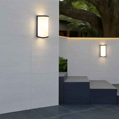 Applique murale extérieure Led moderne étanche IP65 balcon jardin clôture lumières porche extérieur lumière applique murale extérieure 110v 220v - vue 4 sur 7