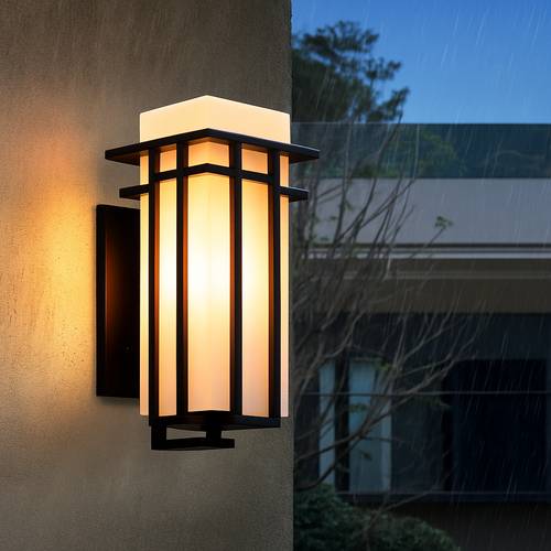 applique murale extérieure moderne éclairage de jardin étanche design