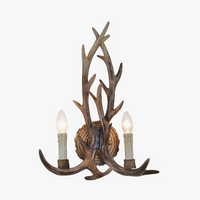 applique murale industrielle en bois style europe pour restaurant