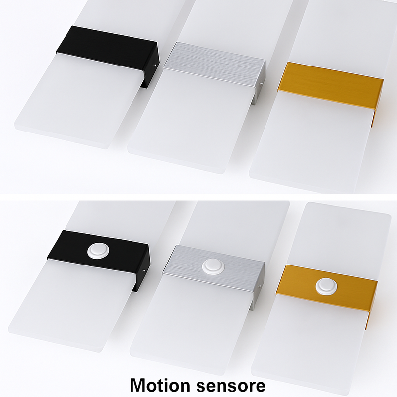 applique murale led avec détecteur de mouvement pour éclairage intérieur