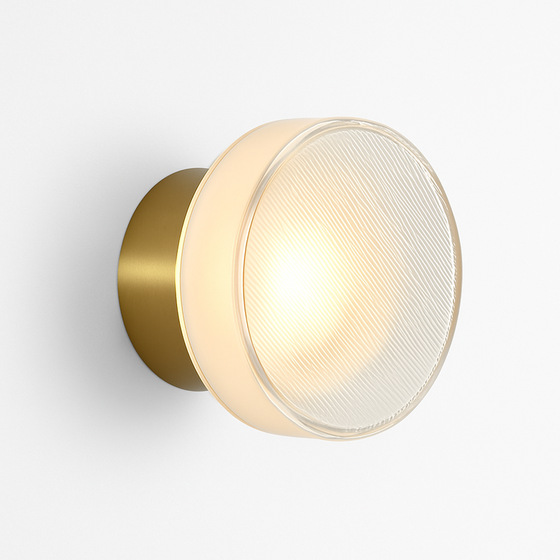 Applique murale LED en verre créative de styliste espagnol