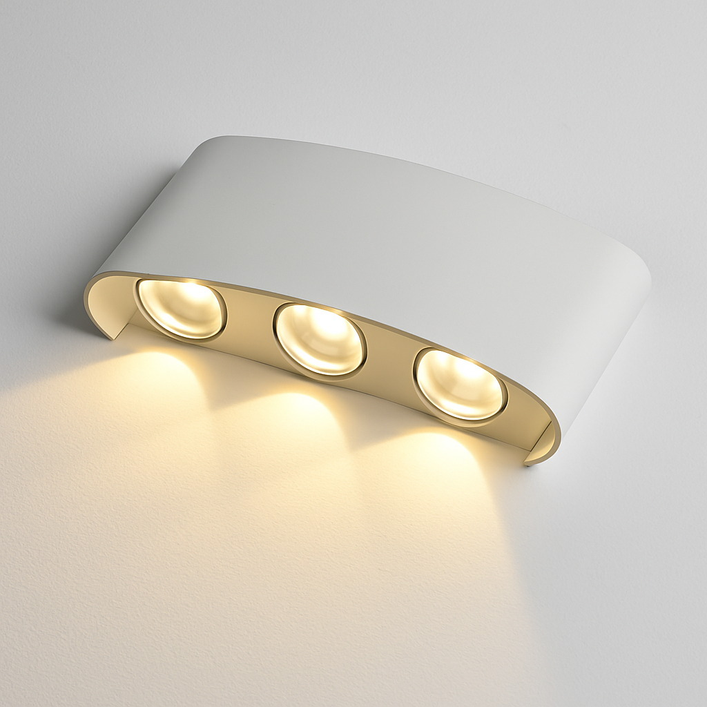 applique murale led extérieure étanche en aluminium zbw0010 - vue 5 sur 15
