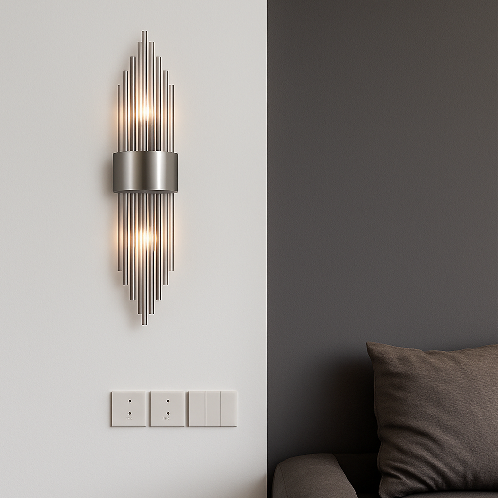 applique murale led luxe moderne dorée - vue 5 sur 15