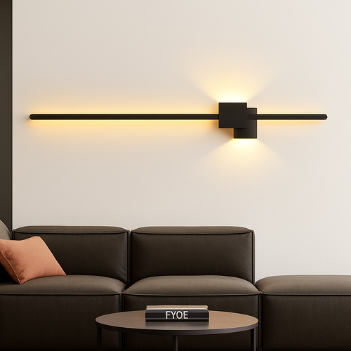 applique murale led minimaliste design artistique