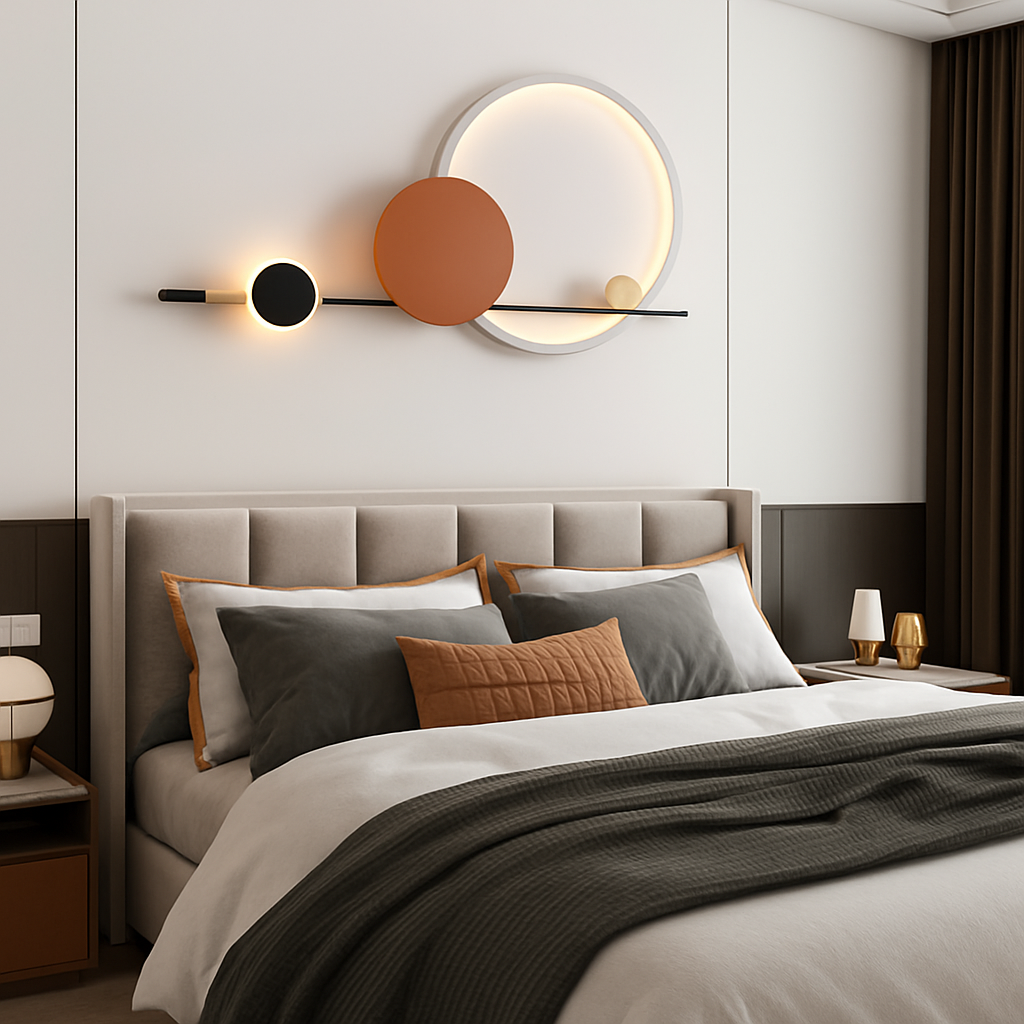Applique murale LED moderne atmosphère applique pour salon salle à manger chambre hôtel Hall salon escaliers allée décor à la maison luminaire - vue 5 sur 12