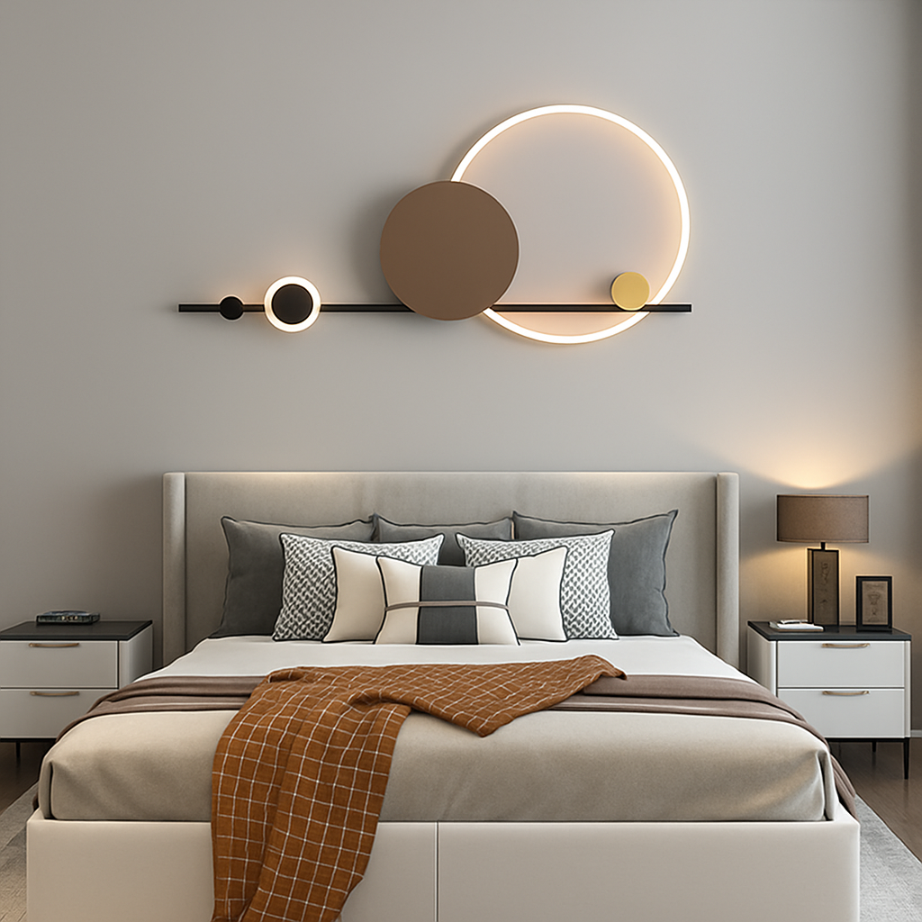 Applique murale LED moderne atmosphère applique pour salon salle à manger chambre hôtel Hall salon escaliers allée décor à la maison luminaire - vue 6 sur 12