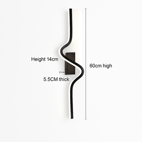 applique murale led moderne pour intérieur design élégant - vue 15 sur 16