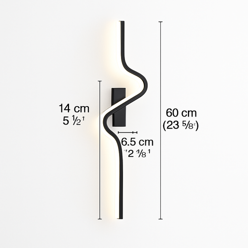 applique murale led moderne pour intérieur design élégant - vue 6 sur 16