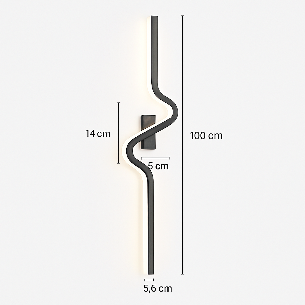 applique murale led moderne pour intérieur design élégant - vue 6 sur 16