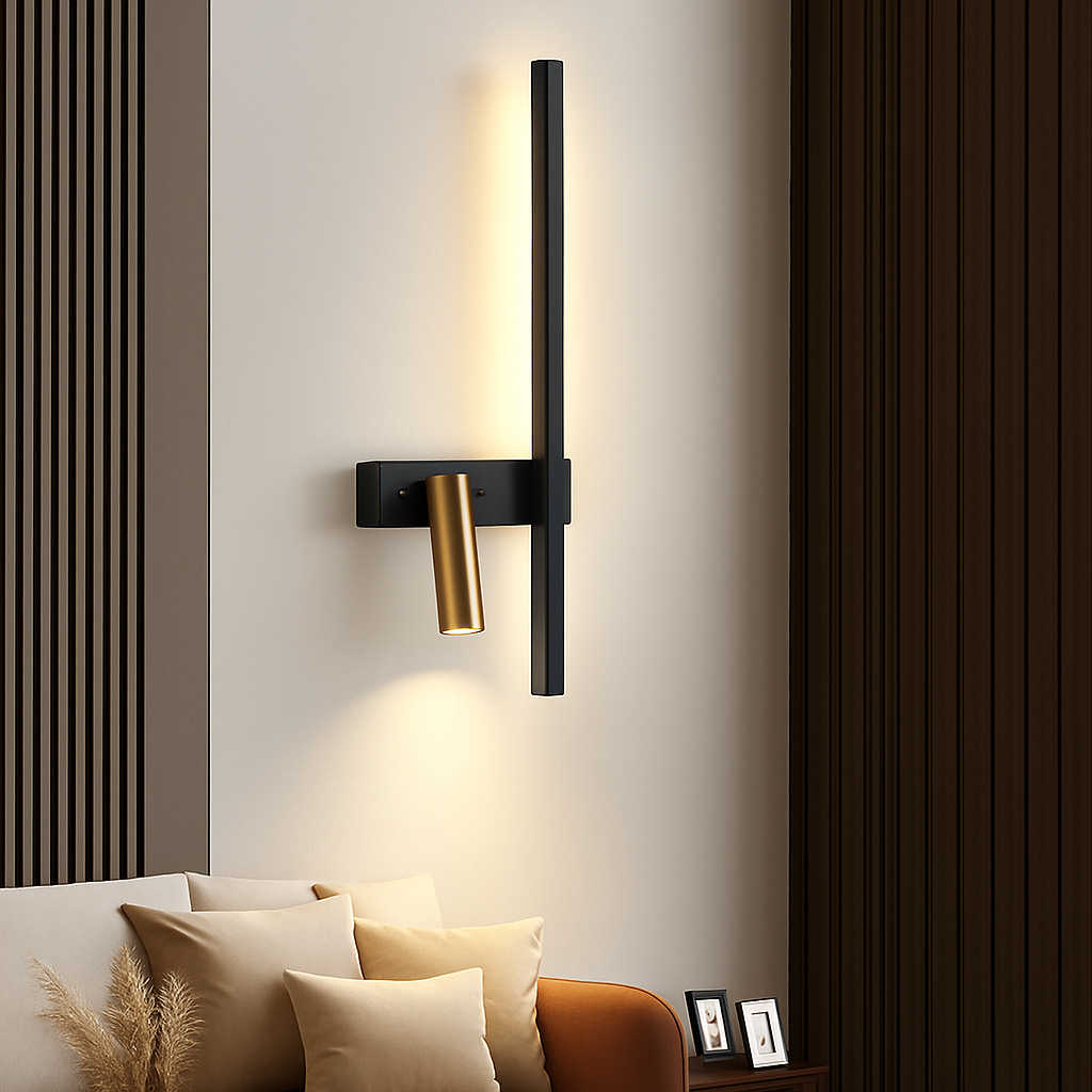 applique murale led moderne réglable pour décoration intérieure - vue 7 sur 9