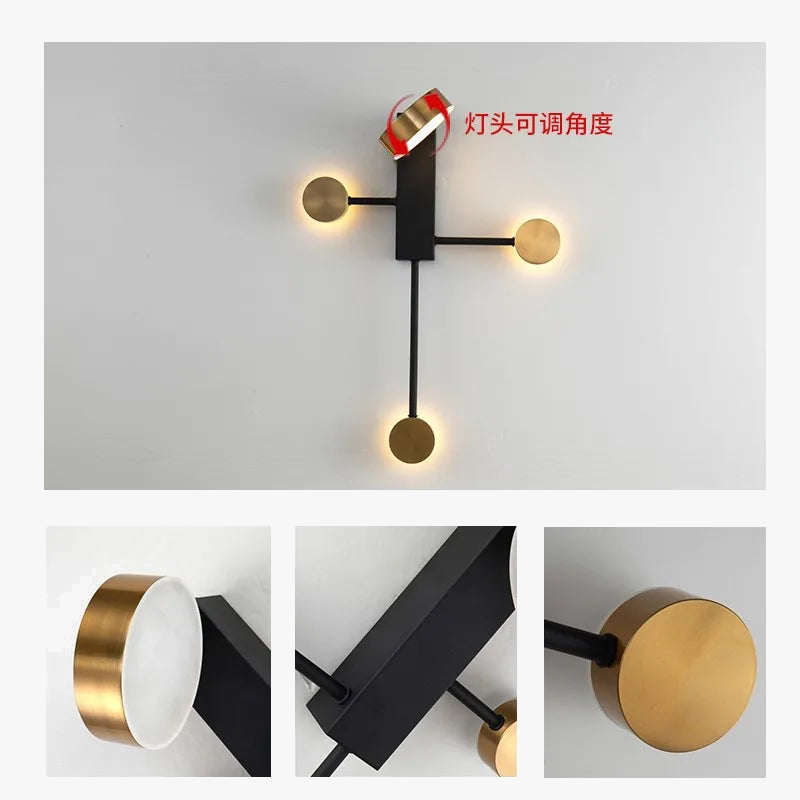 Applique murale Led nordique moderne et minimaliste