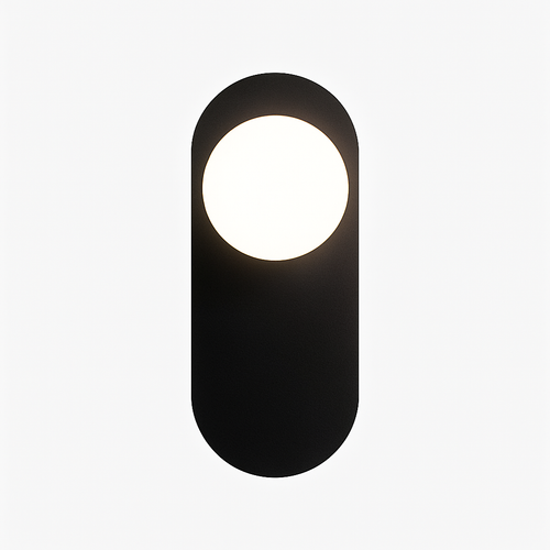 Applique murale LED ovale en métal Katalea - vue 4 sur 7