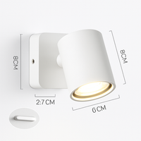 applique murale led pliable rotative style moderne pour hôtel