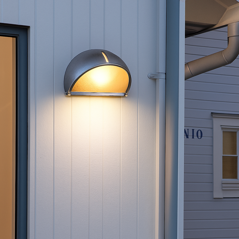 Applique murale LED rétro extérieure E27 industrielle Vintage IP65 étanche en verre