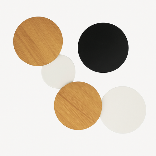 Applique murale LED ronde Eclipse (à l'unité)