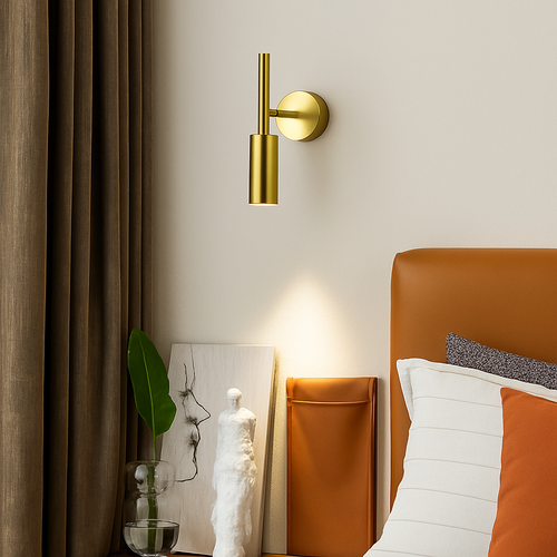 applique murale led rotative avec variateur de température - vue 3 sur 8