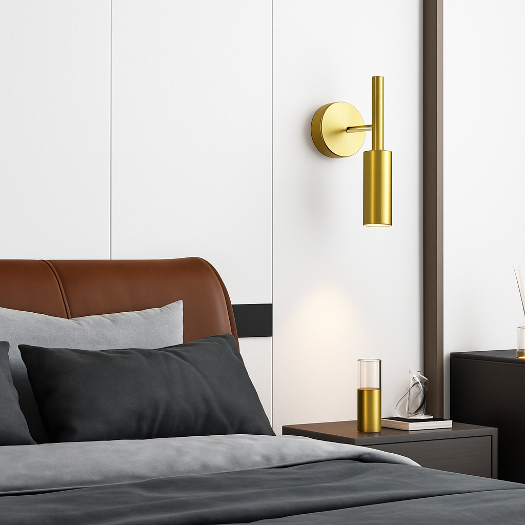 applique murale led rotative avec variateur de température pour lecture - vue 3 sur 8