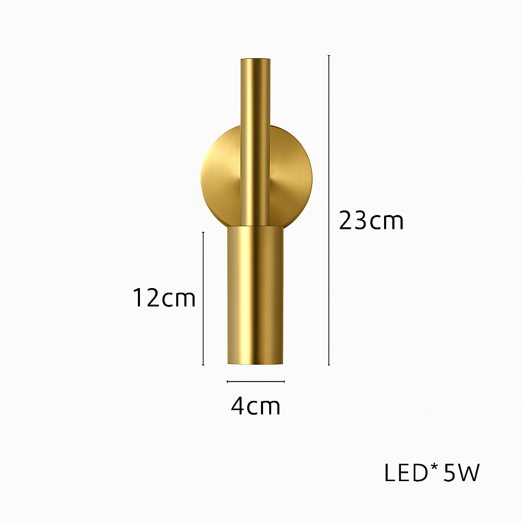 applique murale led rotative avec variateur de température pour lecture - vue 7 sur 8