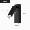 applique murale led rotative moderne pour lecture
