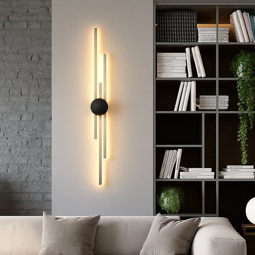 Applique murale longue LED moderne - vue 3 sur 8