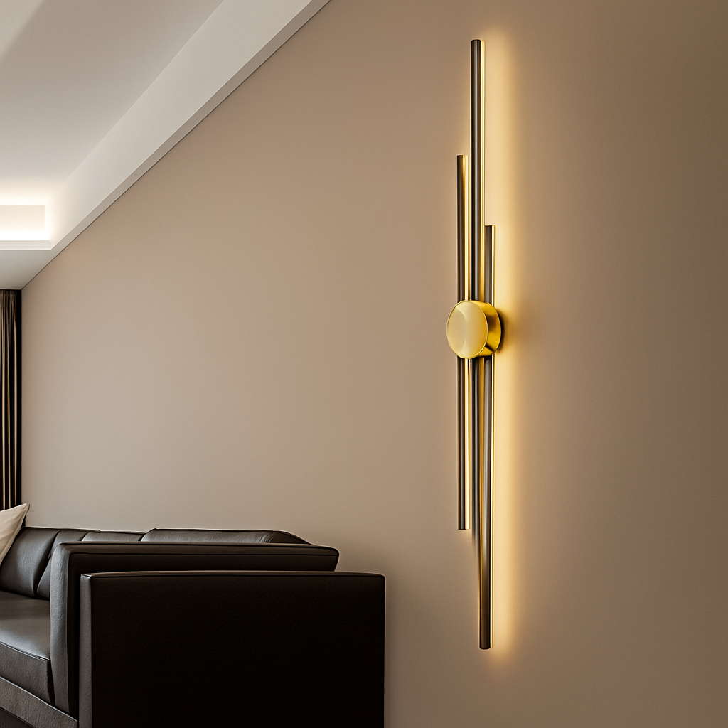 Applique murale longue LED moderne - vue 4 sur 8