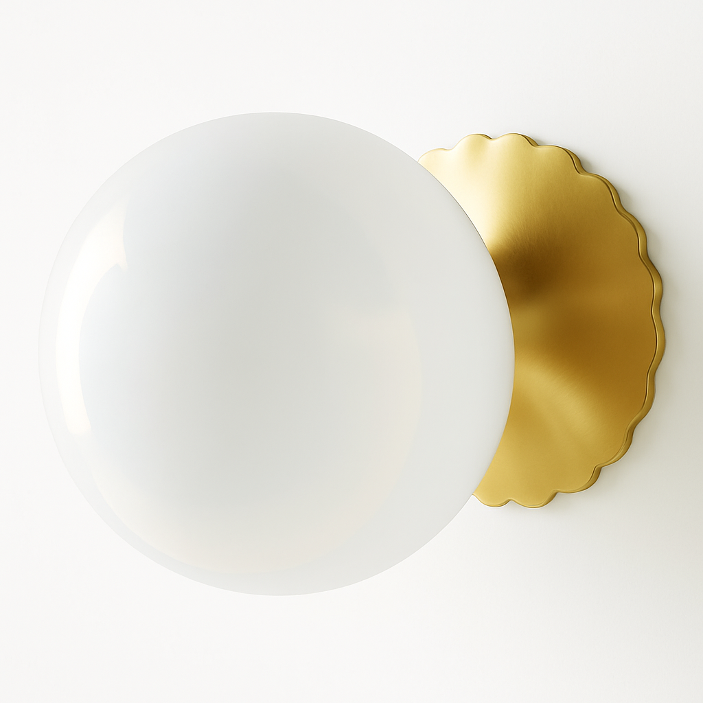applique murale luxe design américain en verre moderne décoratif - vue 4 sur 9
