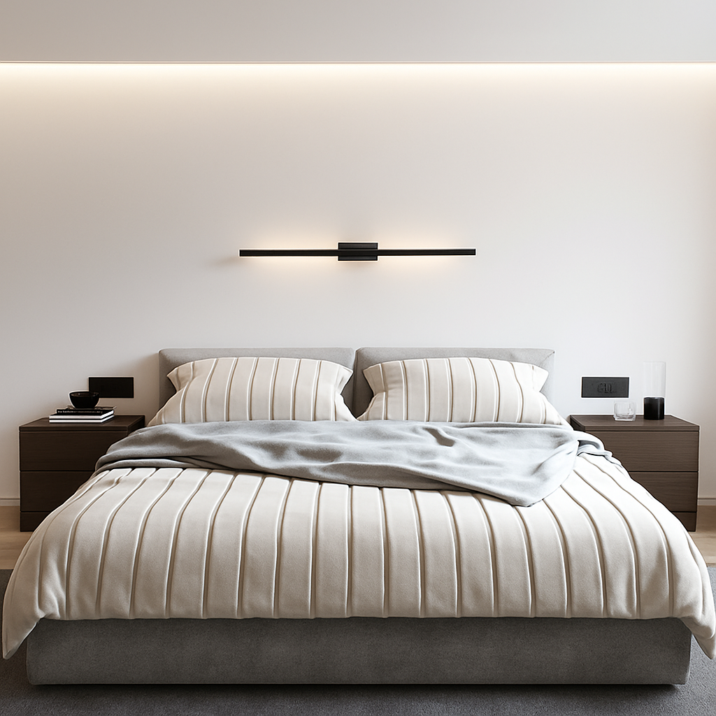 applique murale minimalistes led longue bande pour hôtel - vue 3 sur 8