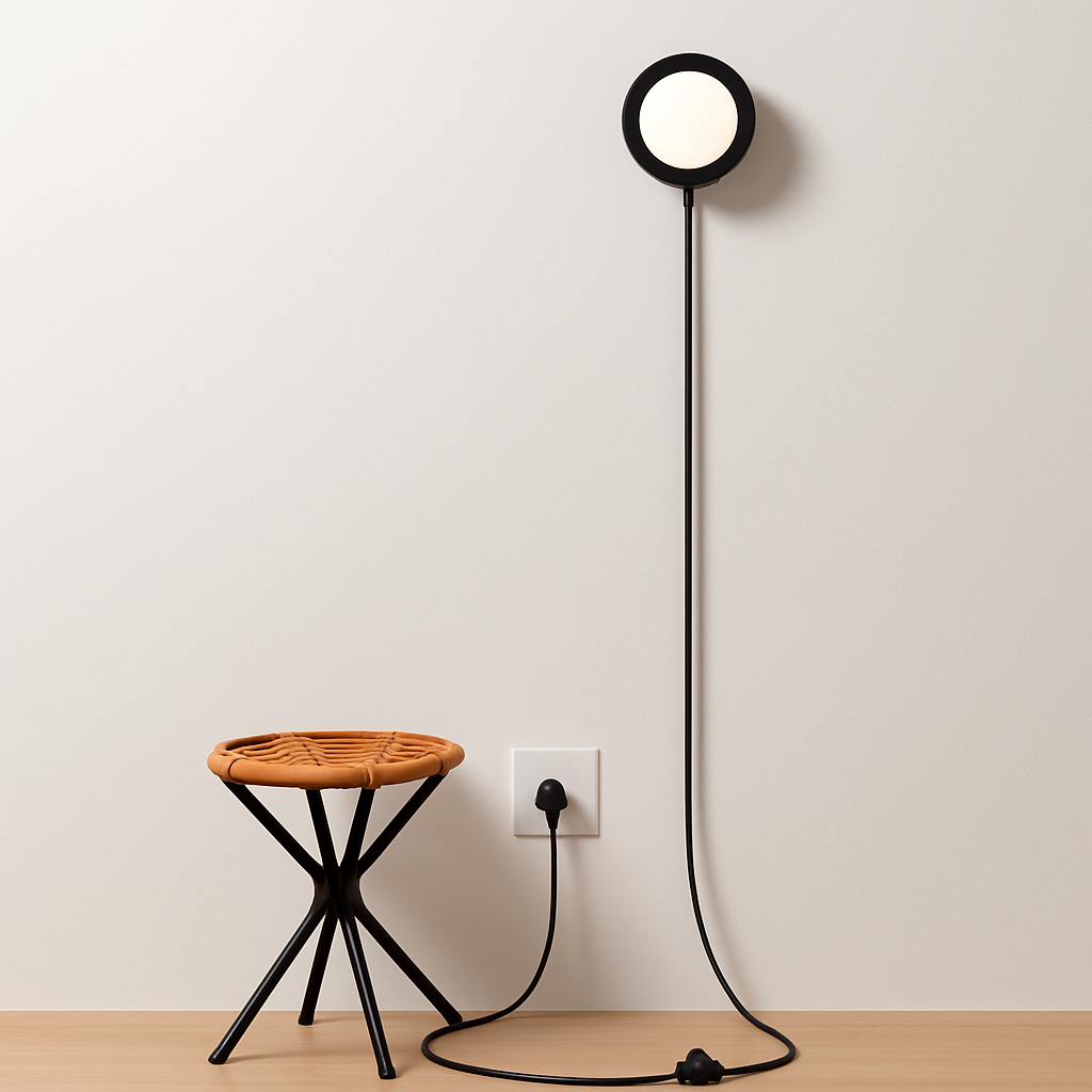 applique murale moderne boule avec interrupteur décoratif intérieur - vue 8 sur 8