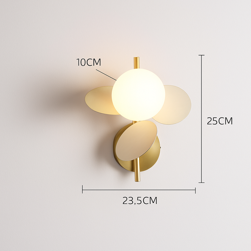 Applique murale moderne coloré pour enfant Clover