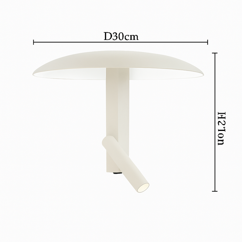 applique murale moderne design nordique métal rotatif lumière décorative