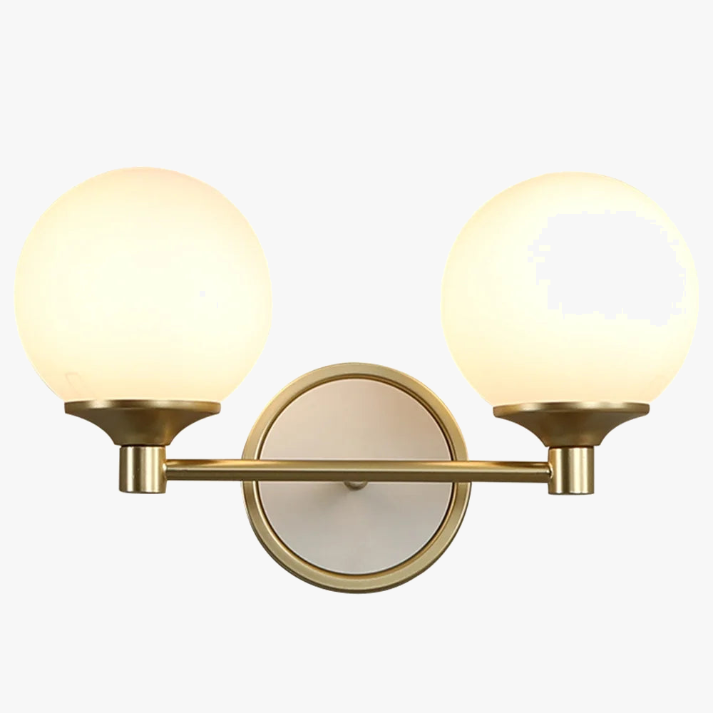 applique murale moderne double tête led décoration