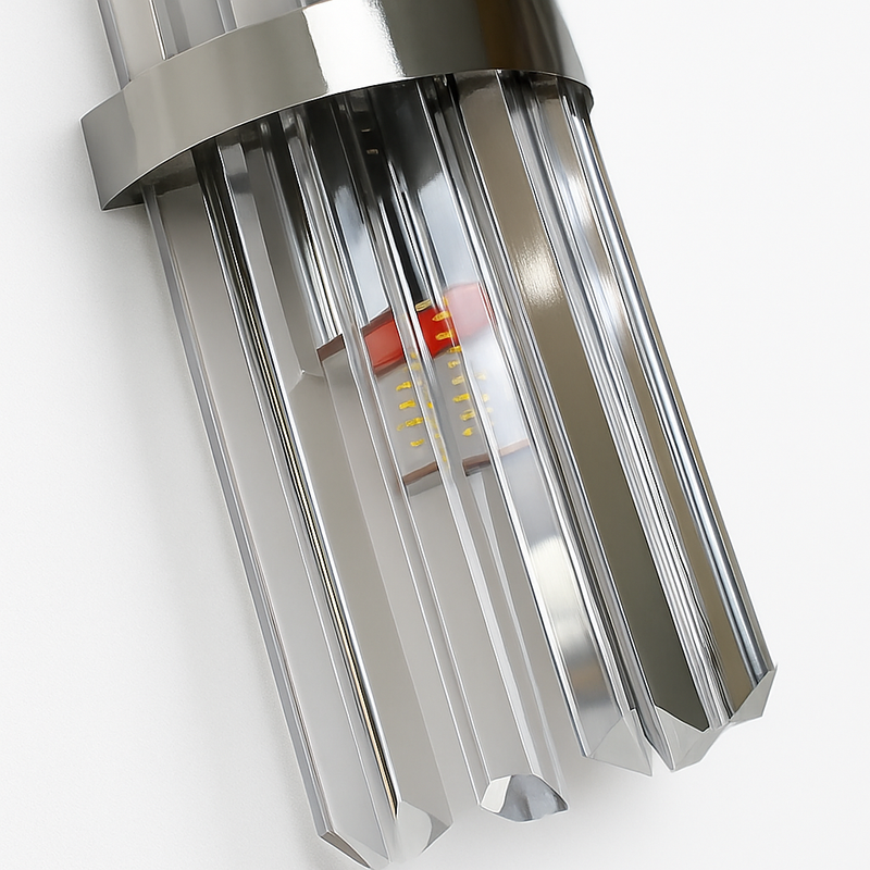 applique murale moderne en cristal de luxe led luminarias