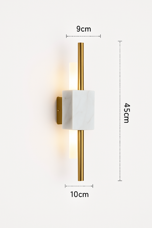 applique murale moderne en marbre pour décoration intérieure élégante - vue 13 sur 12