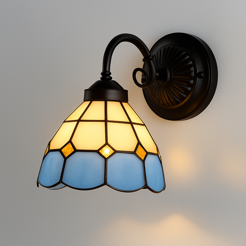 applique murale moderne en verre minimaliste avec éclairage LED - vue 14 sur 15