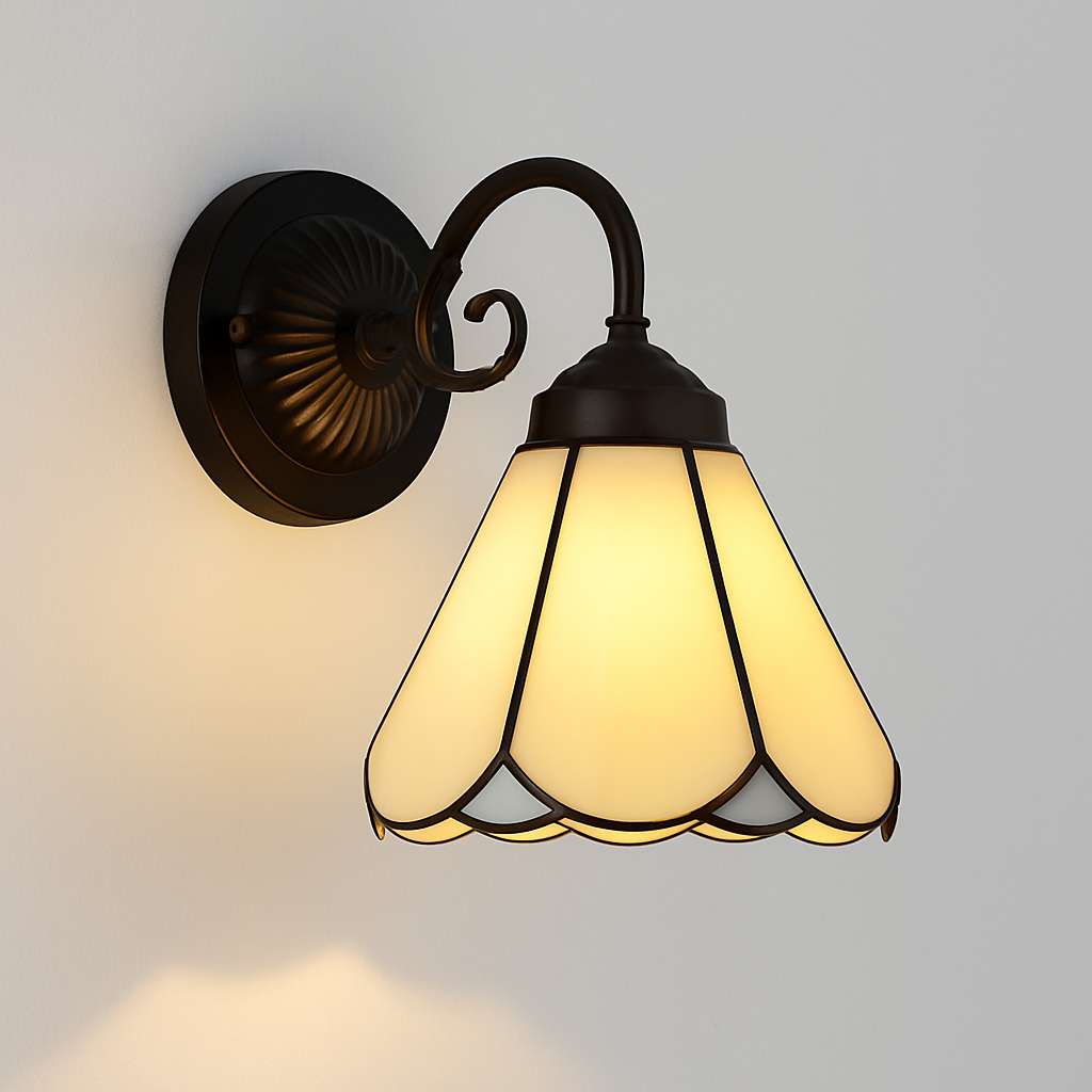 applique murale moderne en verre minimaliste avec éclairage LED - vue 6 sur 15