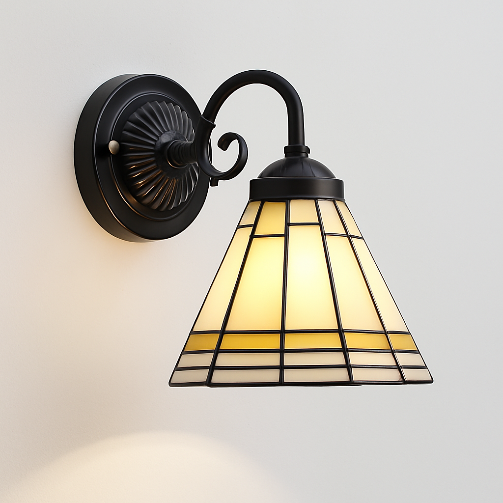 applique murale moderne en verre minimaliste avec éclairage LED - vue 8 sur 15