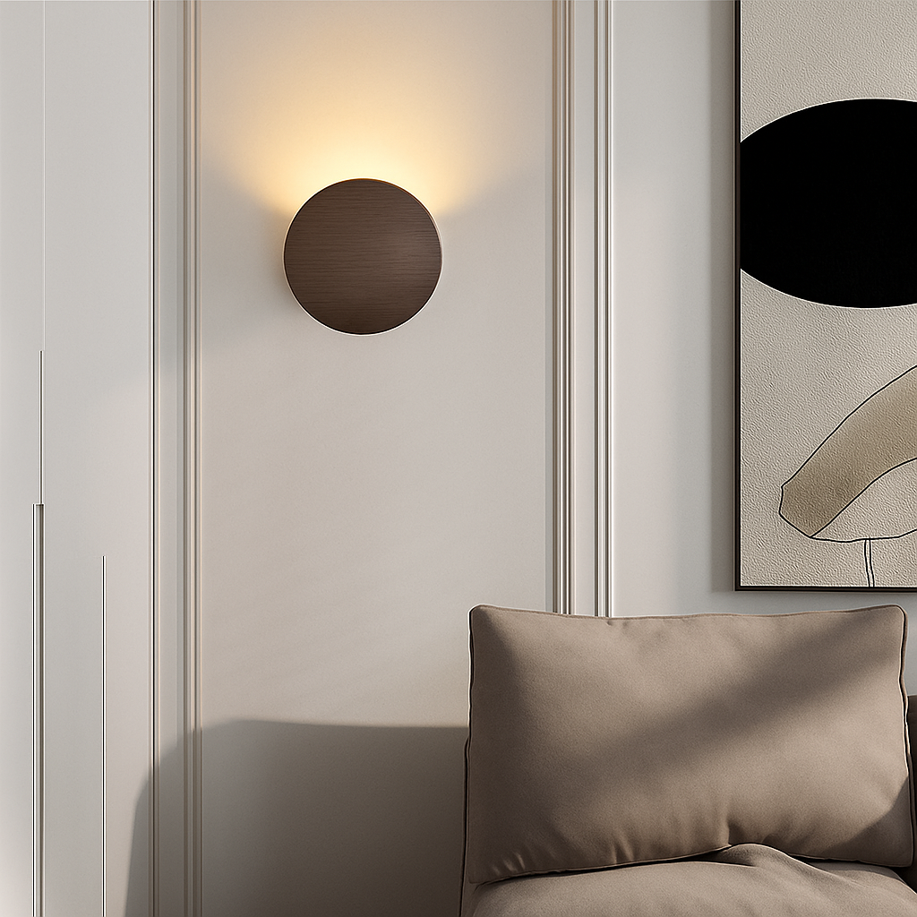 Applique murale moderne LED en forme de lune Moon - vue 5 sur 11