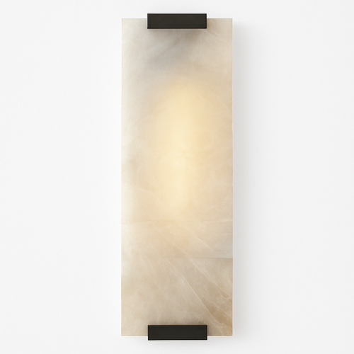 Applique murale moderne LED rectangulaire en marbre Zinerva