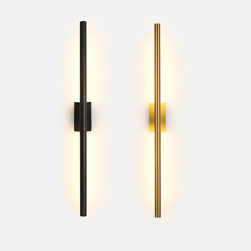 Applique murale moderne LED simple en forme de tube Marnie - vue 5 sur 6