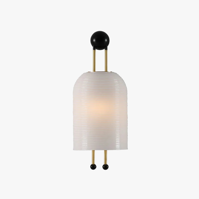 Applique murale moderne simple en verre