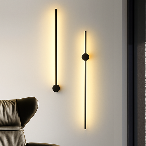 applique murale nordique minimaliste moderne longue bande