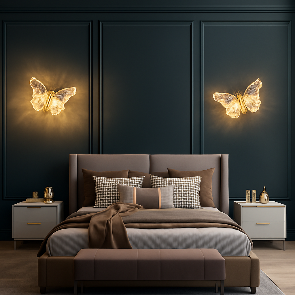 applique murale papillon design pour décoration intérieure moderne - vue 5 sur 7