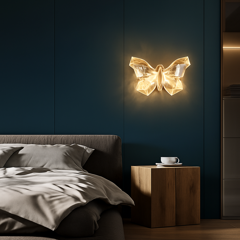 applique murale papillon design pour décoration intérieure moderne - vue 6 sur 7