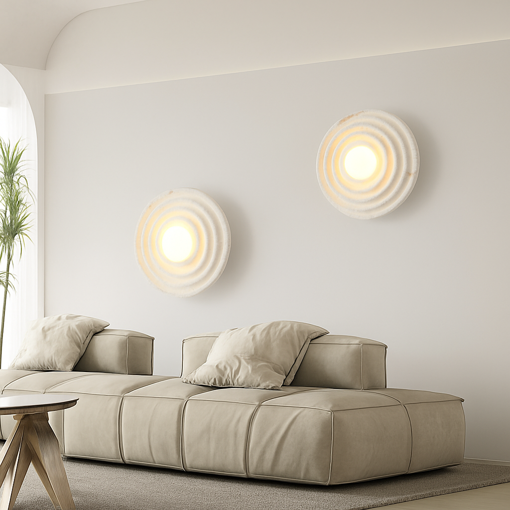 applique murale vintage en résine style japonais led g4 - vue 3 sur 11
