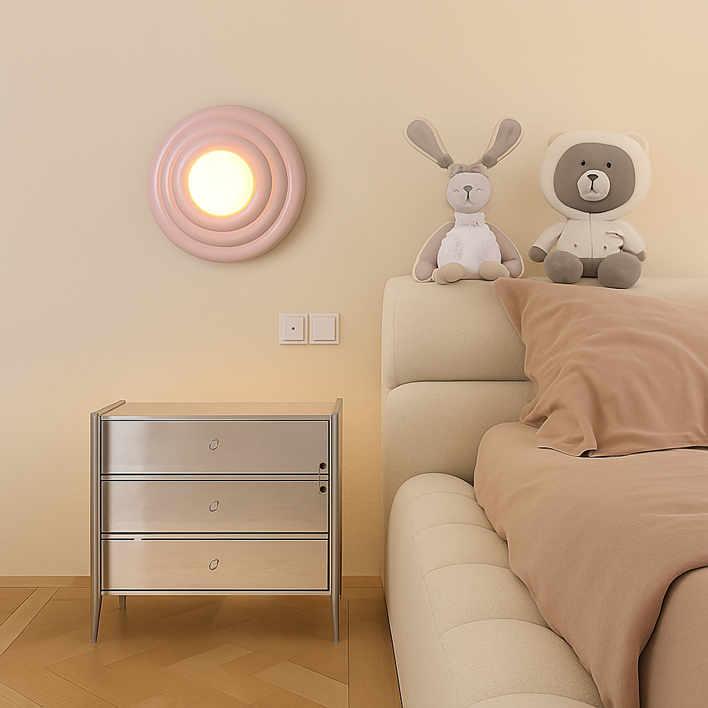 applique murale vintage en résine style japonais led g4 - vue 4 sur 11