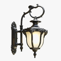 Applique rétro extérieur étanche lampe de balcon décoration allée lampe de jardin applique extérieure LED