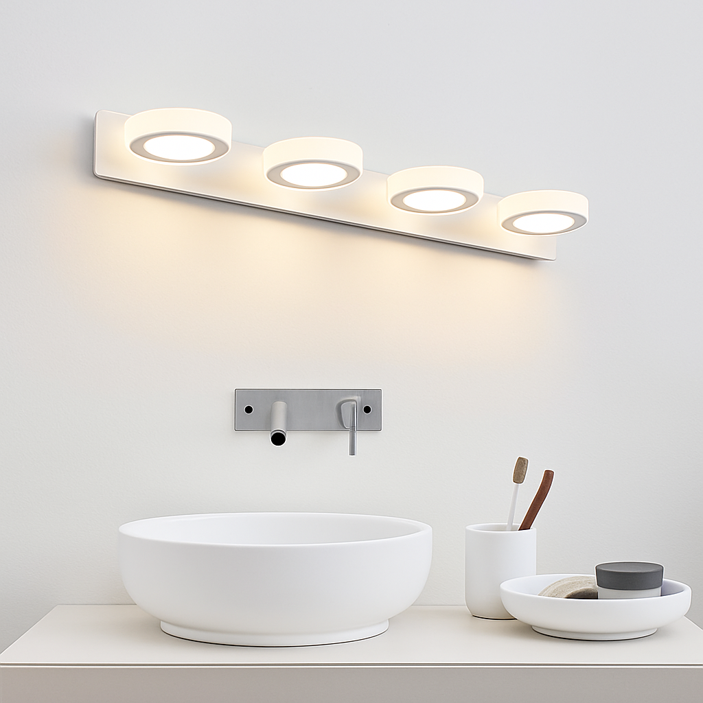 Applique à tableau et miroir avec LED en rond Desk - vue 4 sur 6