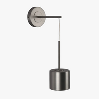 Appliques murales luxe Nickel LED 5W